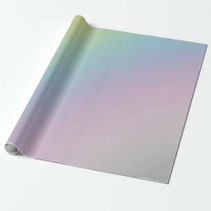 Pastel Rainbow Schaduw Gradient Blur Abstract Desi Cadeaupapier