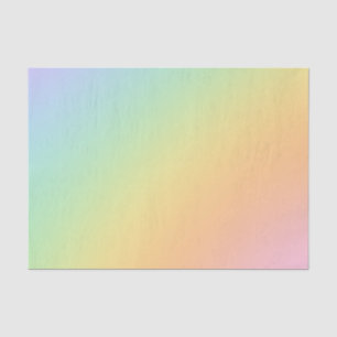 Pastel Rainbow Schaduw Gradient Blur Abstract Desi Tissuepapier