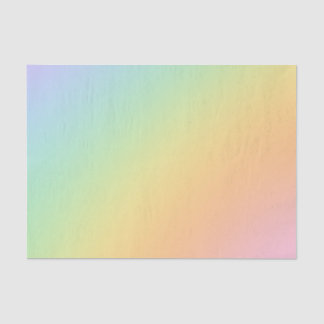 Pastel Rainbow Schaduw Gradient Blur Abstract Desi Tissuepapier