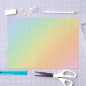 Pastel Rainbow Schaduw Gradient Blur Abstract Desi Tissuepapier (Craft)