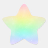Pastel Rainbow Sky Sticker (Voorkant)