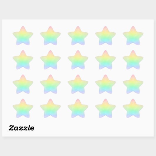 Pastel Rainbow Sky Sticker (Vel)