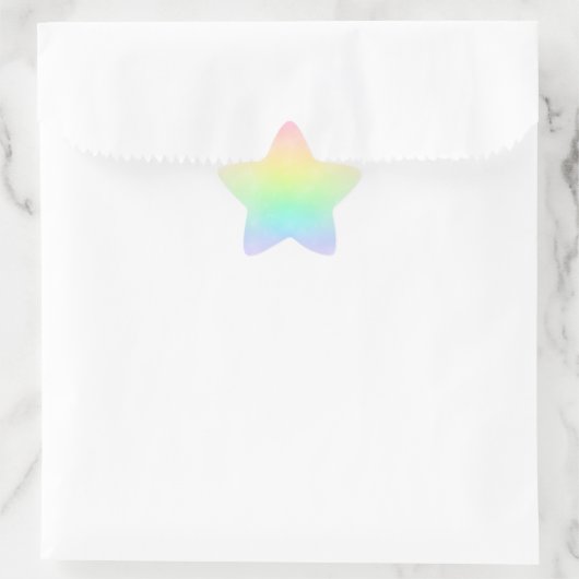 Pastel Rainbow Sky Sticker (Tas)