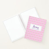 Pastel Rainbow Spiral Notitieboek (Binnen)