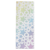 Pastel Rainbow Star-Baby shower Wijn Cadeautas (Voorkant)