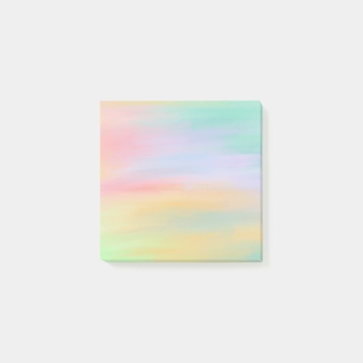Pastel Rainbow Sticky Notes (Voorkant)