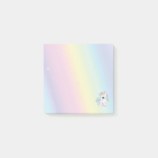 Pastel Rainbow Sticky Notes (Voorkant)