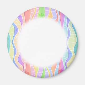  PASTEL RAINBOW STRIPES MAGNETS MAGNEET