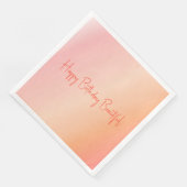 Pastel Rainbow Styled Servet (Hoek)