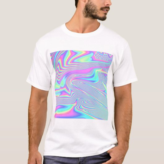 PASTEL RAINBOW T-SHIRT (Voorkant)