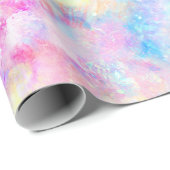 Pastel Rainbow Tie Dye Cadeaupapier (Rol Hoek)
