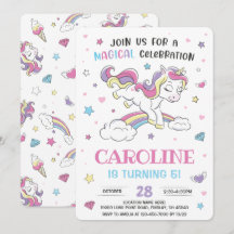 Pastel Rainbow Unicorn Birthday Party, elke leefti