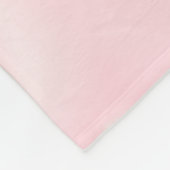 Pastel Rainbow Unicorn Blanket Fleece Deken (Hoek)