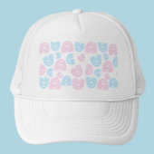 Pastel Rainbow Vibes Trucker Hat Trucker Pet