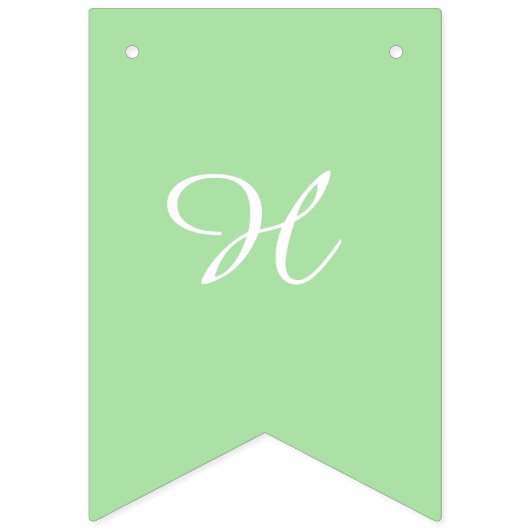 Pastel Rainbows Happy Birthday Bunting Flags Vlaggetjes (Tweede vlag)