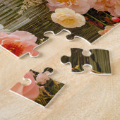 Pastel Ranunculus, Freesia and Dahlia Bouquets Legpuzzel (Zijkant)