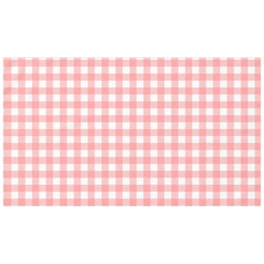 Pastel Raspberry Red Pset Pattern Paster Tafelkleed (Voorkant (Horizontaal))