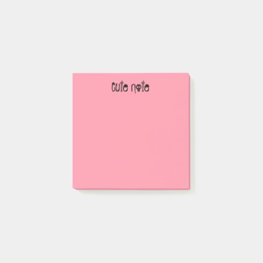 Pastel Red Post-it® Notes (Voorkant)