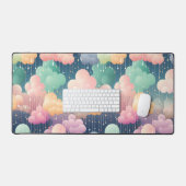 Pastel Regen Desk Mat (Keyboard & Muis)
