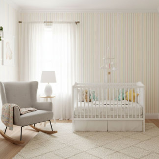 Pastel Regenboog Anne Lijnen Behang