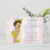 pastel regenboog Baby shower Kaart (Staand voorkant)