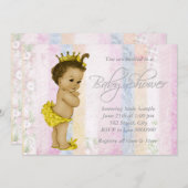 pastel regenboog Baby shower Kaart (Voorkant / Achterkant)