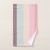 pastel regenboog bad handdoek (Handdoek)