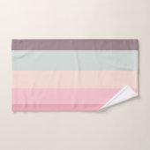 pastel regenboog bad handdoek (Handdoek)