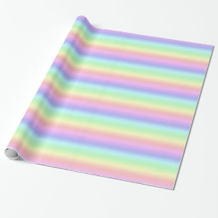 Pastel Regenboog Cadeaupapier