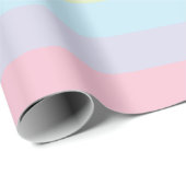 Pastel Regenboog Cadeaupapier (Rol Hoek)