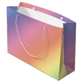 Pastel Regenboog Cadeautas (Achterkant Gekanteld)