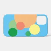 pastel regenboog confetti cirkels iPhone / iPad ca Case-Mate iPhone Case (Achterkant (horizontaal))