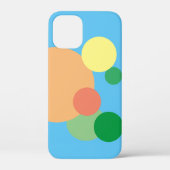 pastel regenboog confetti cirkels iPhone / iPad ca Case-Mate iPhone Case (Achterkant)