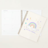 Pastel Regenboog Dromen Dagelijkse Planner (Display)