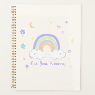 Pastel Regenboog Droom Dagelijkse Planner