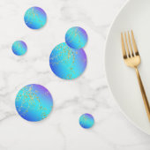 Pastel regenboog en goudstaar confetti (Groep)