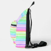 Pastel regenboog gestreept sling bag (Rechts)