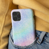 Pastel regenboog glitter kalligrafie KAN naam bewe Case-Mate iPhone Case