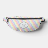 Pastel Regenboog Golven Heuptasje (Liggend)