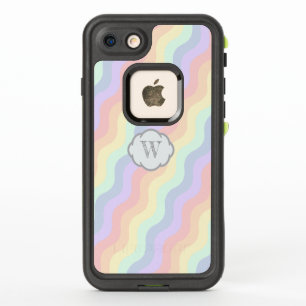 Pastel Regenboog Golven Lifeproof Hoesje