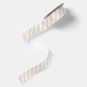 Pastel Regenboog Golven Lint (Achterkant)