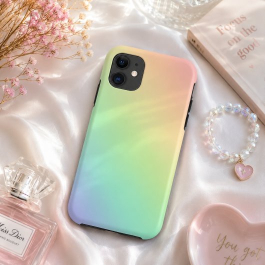 Pastel Regenboog Gradiënt Hoesje