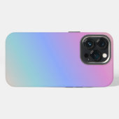 Pastel Regenboog Gradiënt iPhone Hoesje (Achterkant horizontaal)
