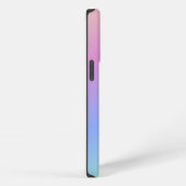 Pastel Regenboog Gradiënt iPhone Hoesje (Rechterkant)