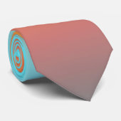 Pastel Regenboog Gradiënt Nekband Zachte Multikleu Stropdas (Opgerold)