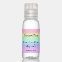 pastel regenboog gradiënt reizen fles set