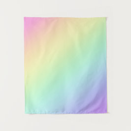 Pastel Regenboog Gradiënt Tapijt Wandkleed