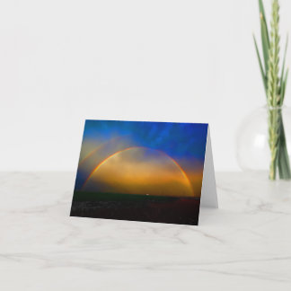 Pastel Regenboog Kaart