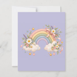 Pastel regenboog kantoorartikelen