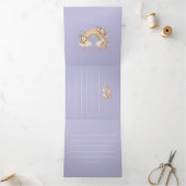 Pastel regenboog kantoorartikelen drieluik programma (Binnen)